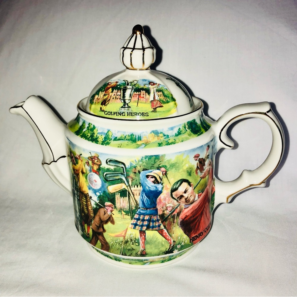 Sadler Teapot Golfing Sports Heroes Series Golf British Henry Cotton England